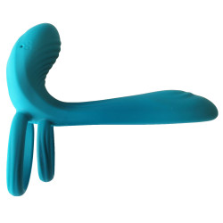Xocoon Cockring avec étui vibrant Vibrator Green 10 x 2.8cm